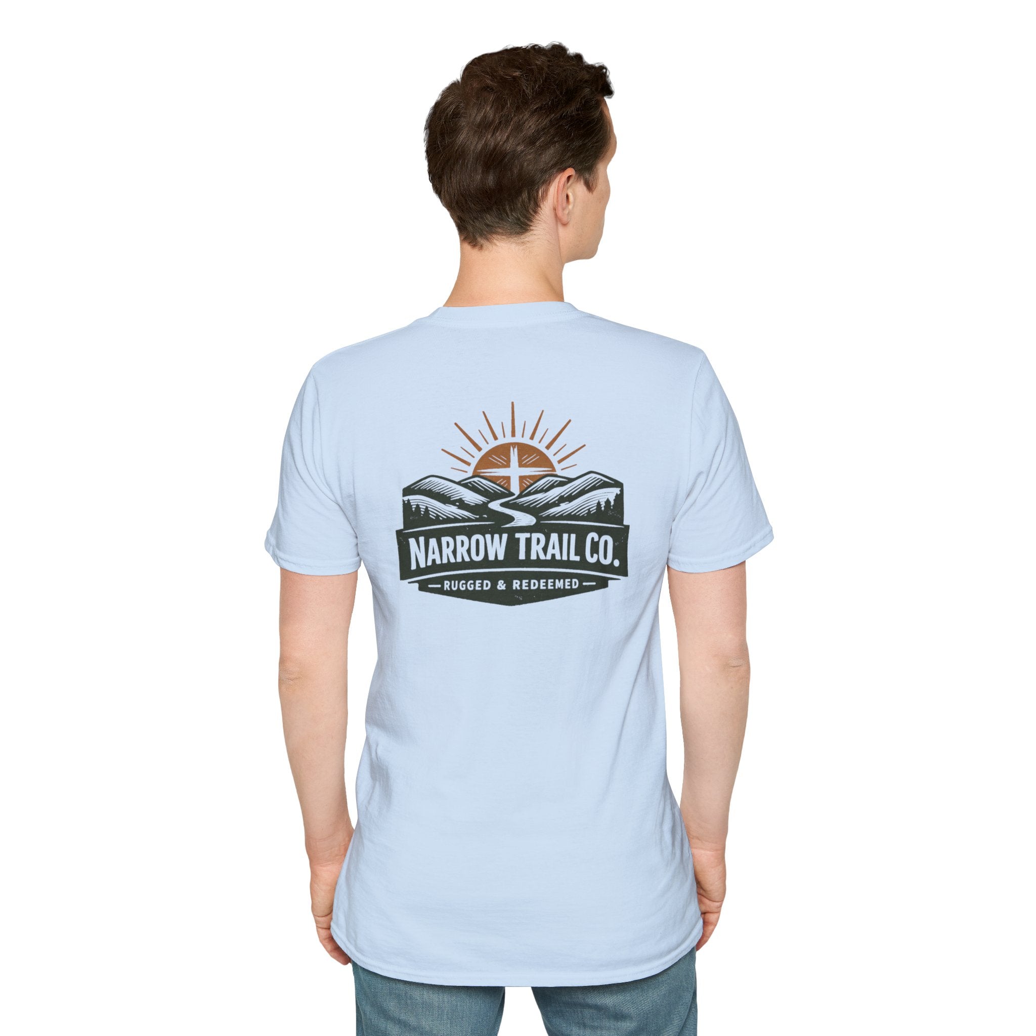 Narrow Trail Co. Graphic T-Shirt — Rugged & Redeemed Outdoor Tee