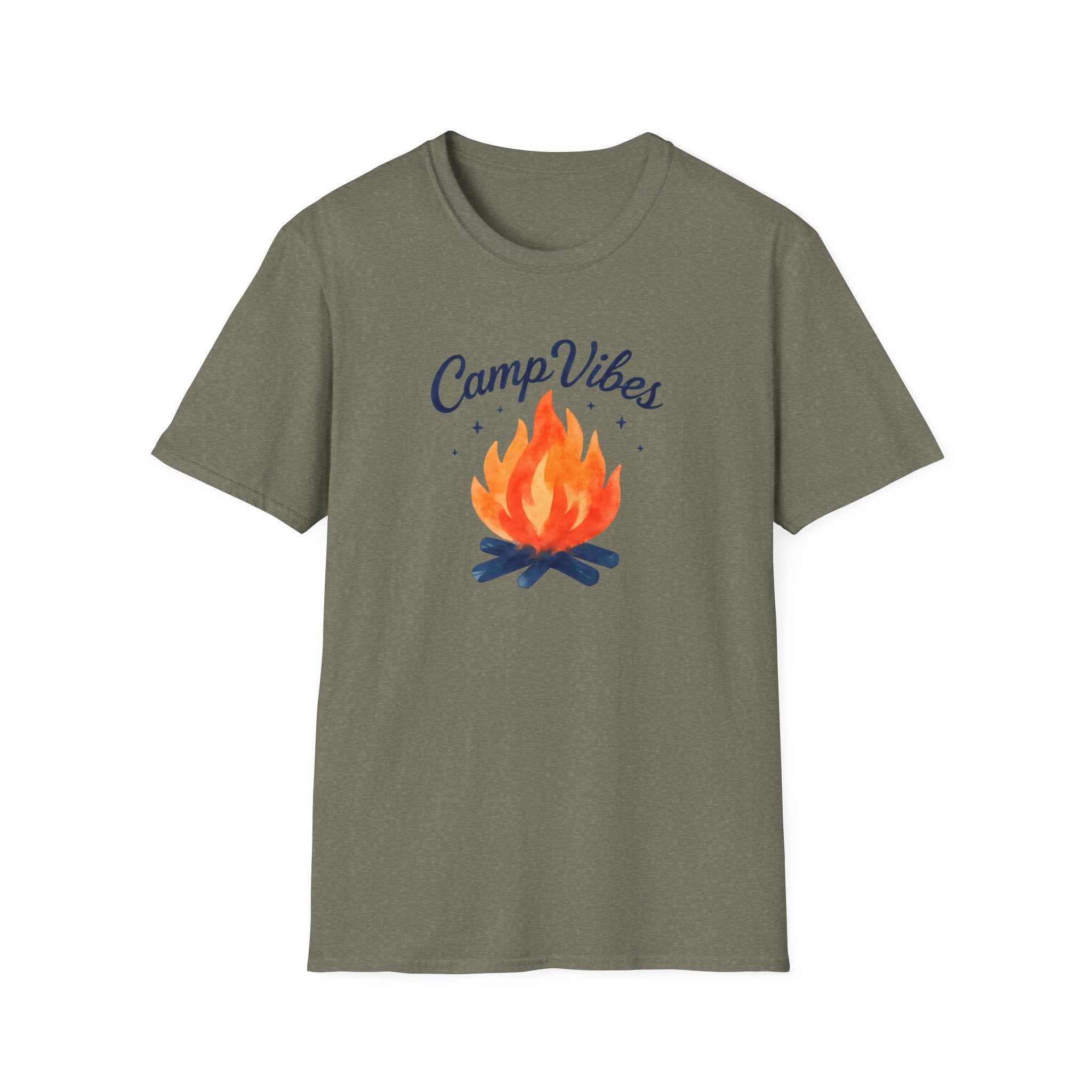CampVibes Campfire Scene T-Shirt