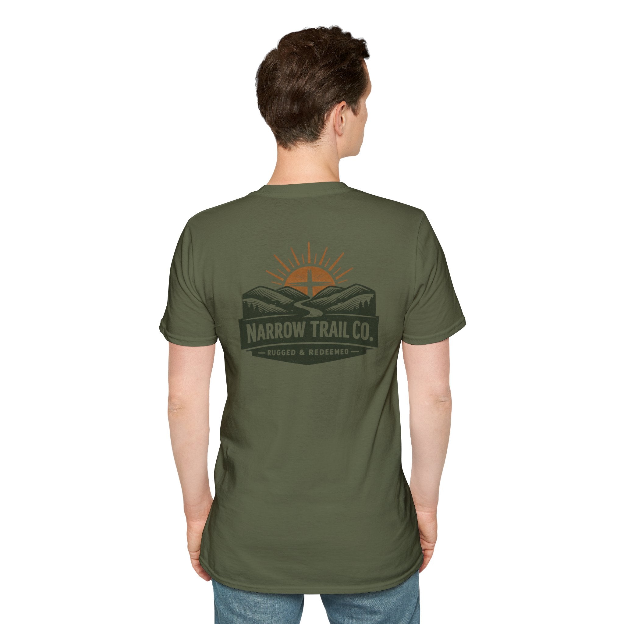 Narrow Trail Co. Graphic T-Shirt — Rugged & Redeemed Outdoor Tee