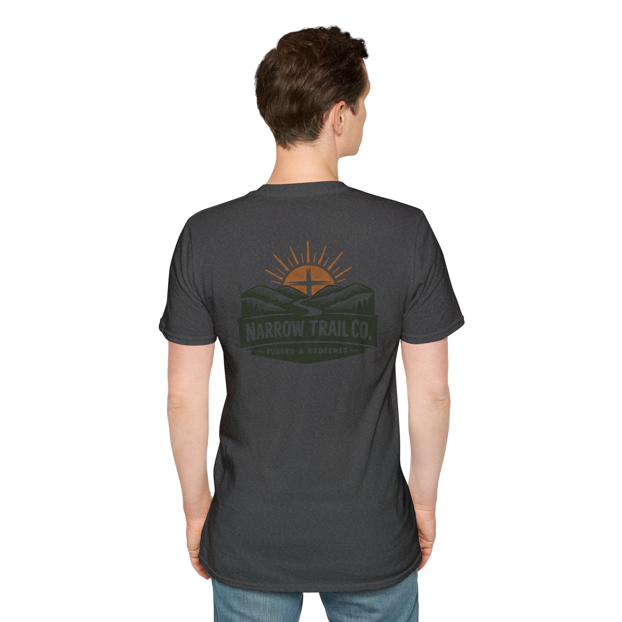 Narrow Trail Co. Graphic T-Shirt — Rugged & Redeemed Outdoor Tee