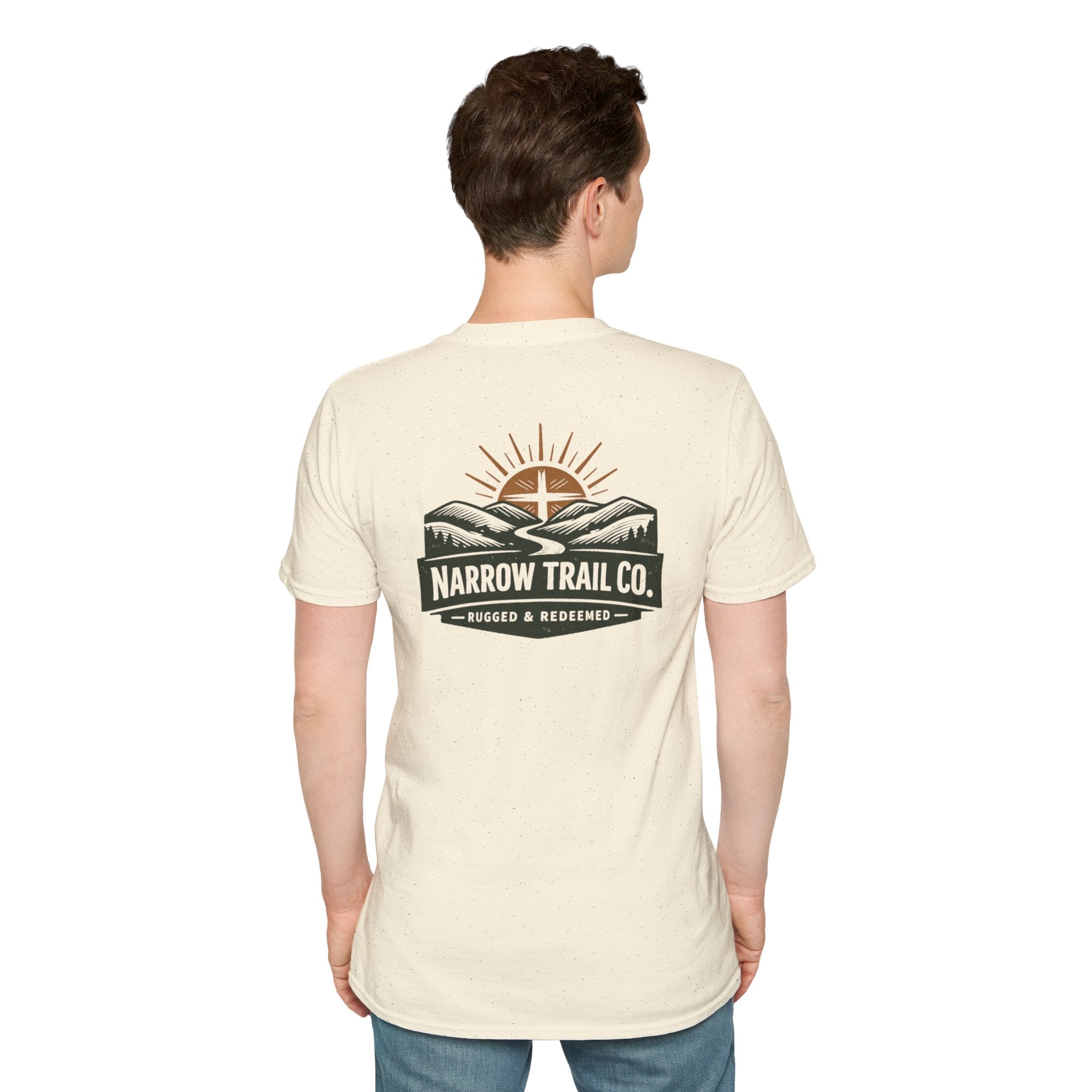 Narrow Trail Co. Graphic T-Shirt — Rugged & Redeemed Outdoor Tee