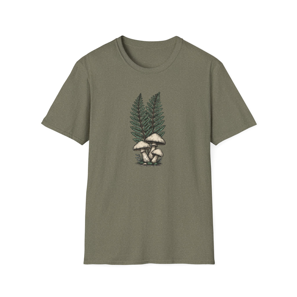 Mushrooms and Ferns T-Shirt