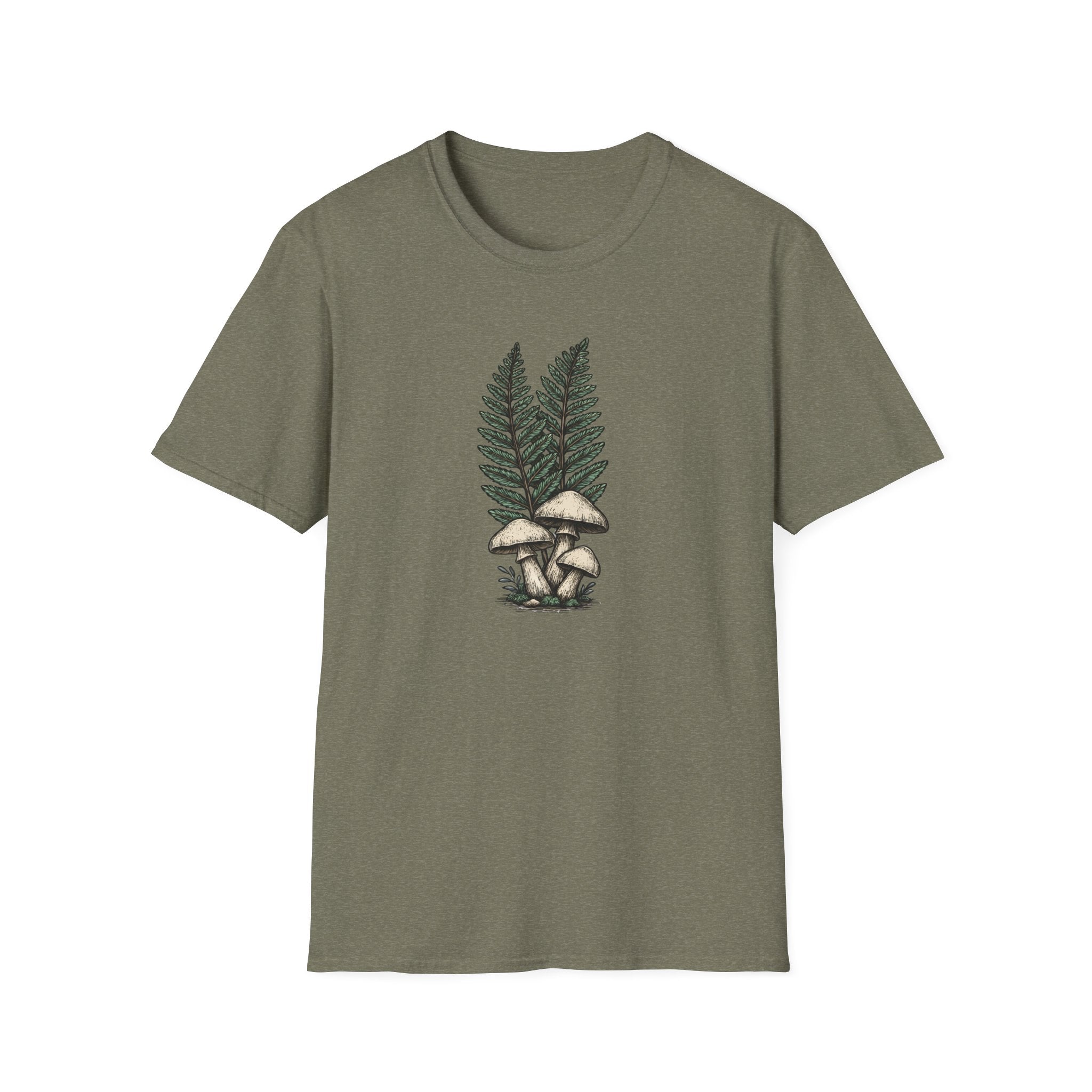 Mushrooms and Ferns T-Shirt