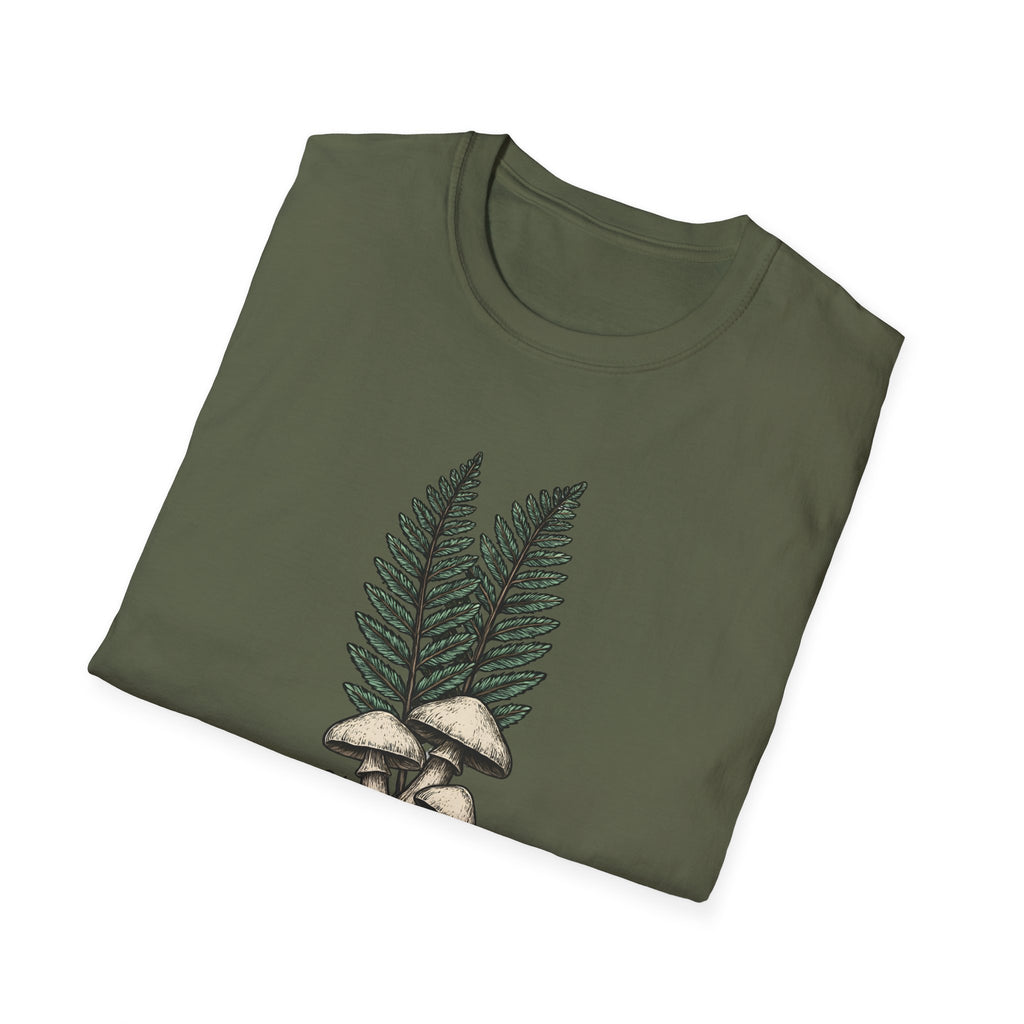Mushrooms and Ferns T-Shirt