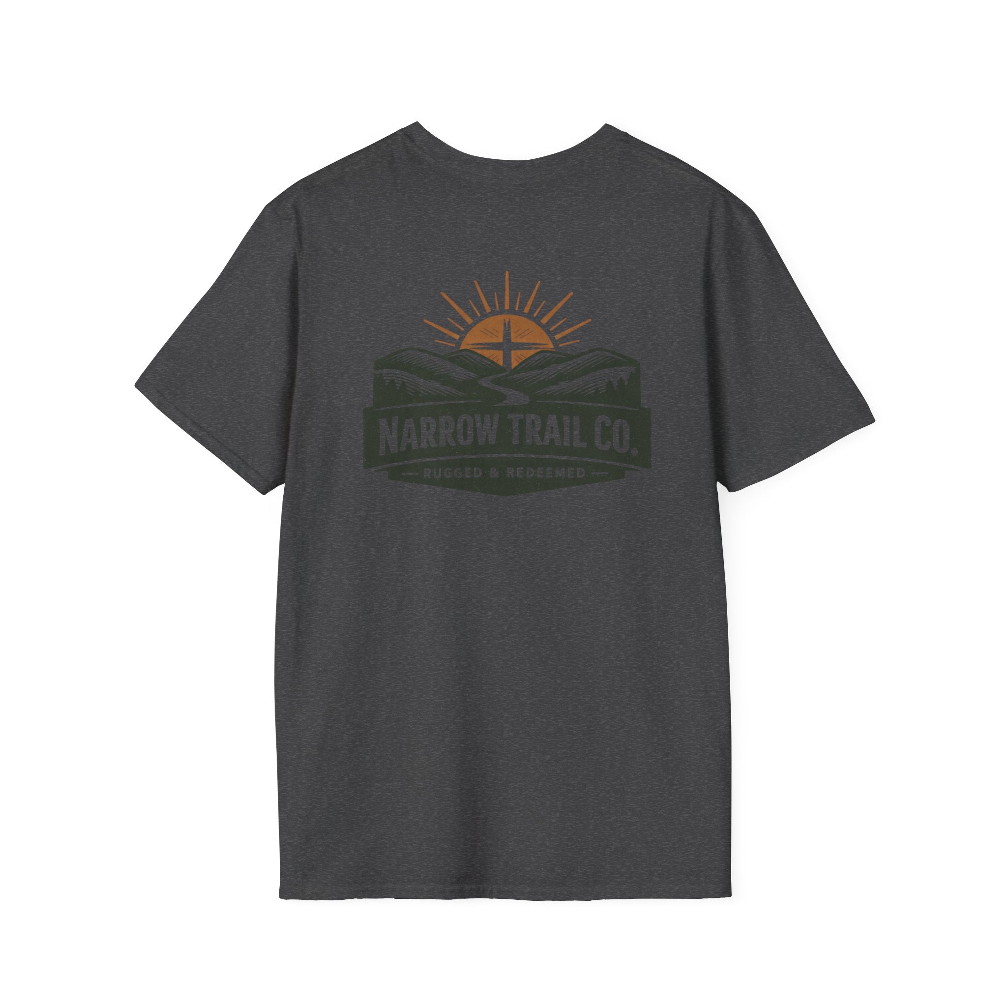 Narrow Trail Co. Graphic T-Shirt — Rugged & Redeemed Outdoor Tee