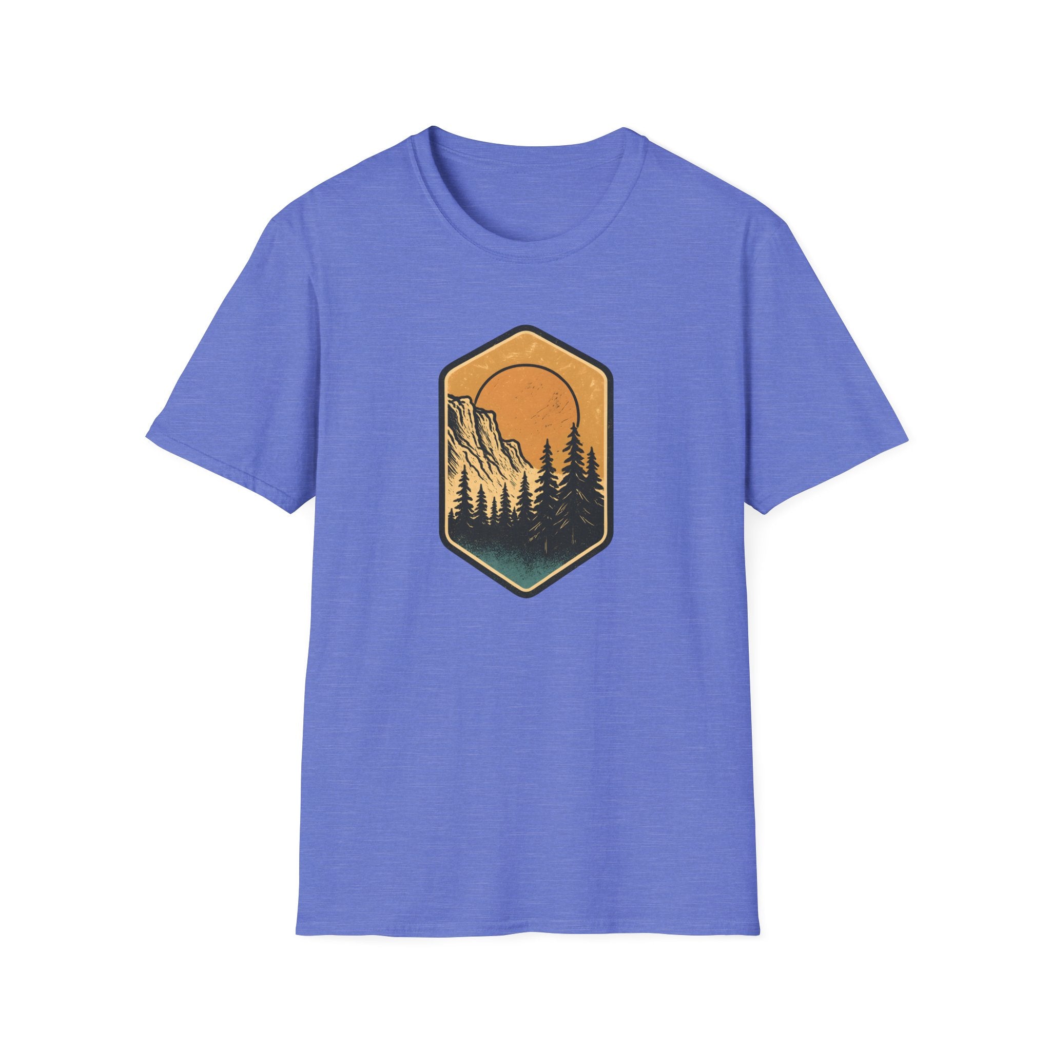 Sunset Mountain Forest T-Shirt